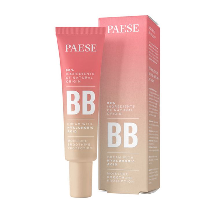 Paese, BB Cream, naturalny krem BB z kwasem hialuronowym, 03 Natural, 30 ml