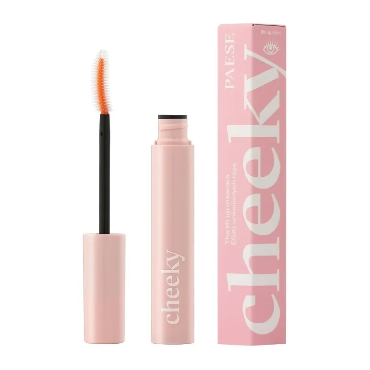 Paese, Cheeky The Lift Up Effect Mascara, tusz do rzęs, efekt uniesionych rzęs, Black, 9 ml