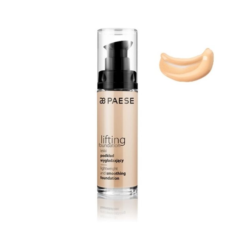 Paese, Lifting Foundation, podkład wygładzający, 101 Warm Beige, 30 ml