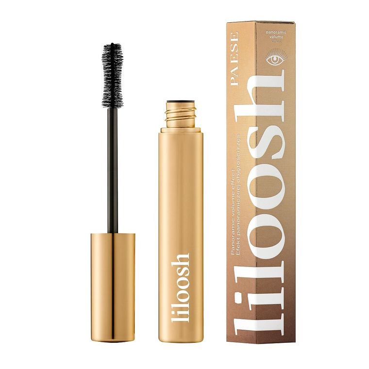 Paese, Liloosh Panoramic Volume Effect Mascara, tusz efekt panoramicznej objętości rzęs, Black, 10.5ml