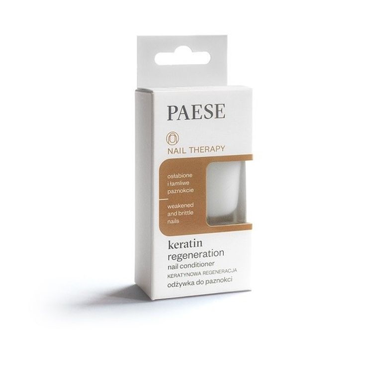 Paese, Nail Therapy Keratin Regeneration, odżywka do paznokci, kreatynowa regeneracja, 8 ml