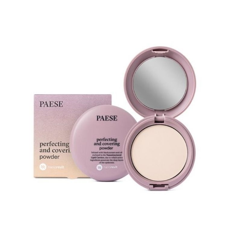 Paese, Nanorevit Perfecting and Covering Powder, puder upiększająco-kryjący, 01 Ivory, 9 g
