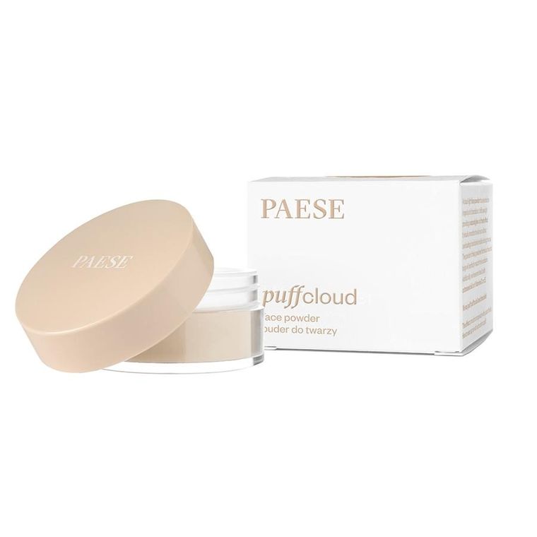 Paese, Puff Cloud Face Powder, puder do twarzy, 7g