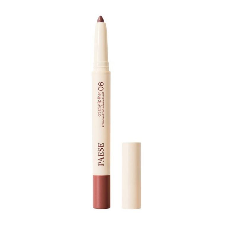 Paese, Tasty Lips, kremowa konturówka do ust, 06 Crown Brown, 0.6g
