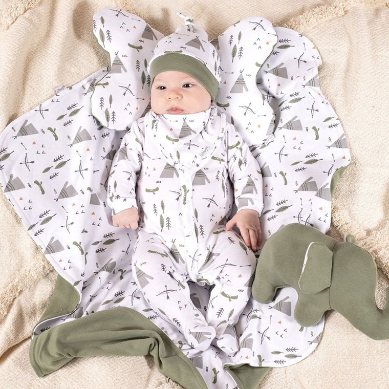 Pajac chłopięcy, biały, Nicol