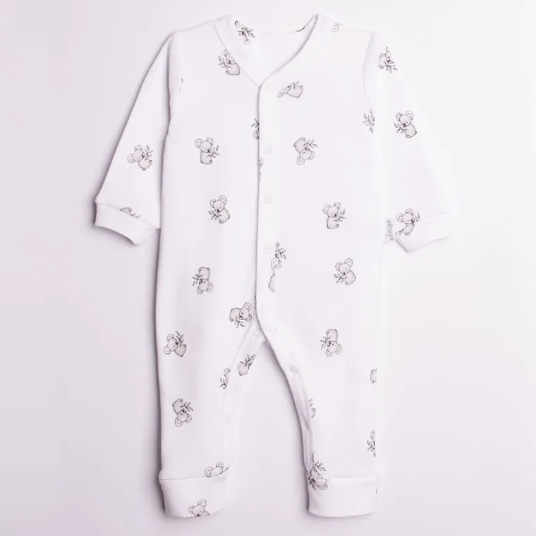 Pajac chłopięcy, biały, Nicol