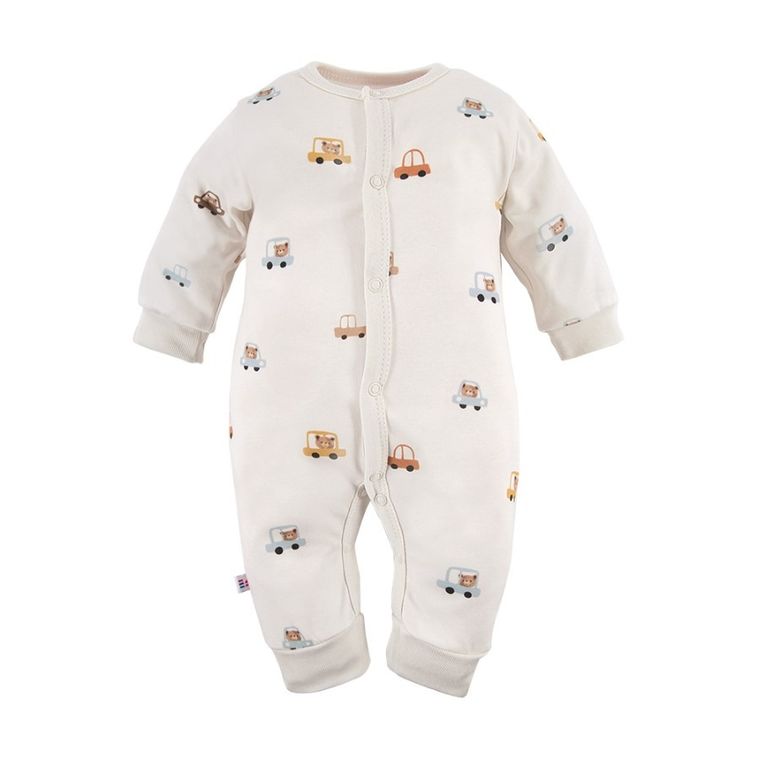 Pajac chłopięcy, ecru, Eevi