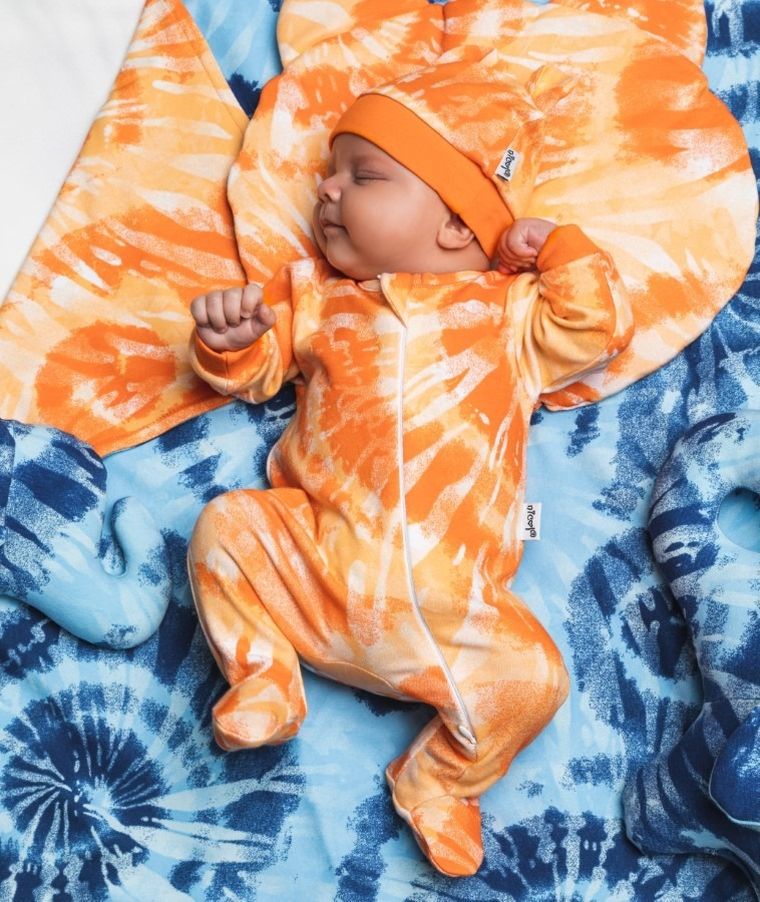 Pajac chłopięcy, pomarańczowy, Nicol