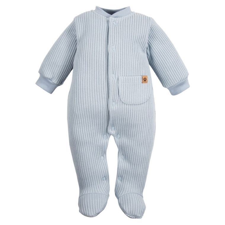 Pajac chłopięcy, prążkowany, niebieski, Eevi