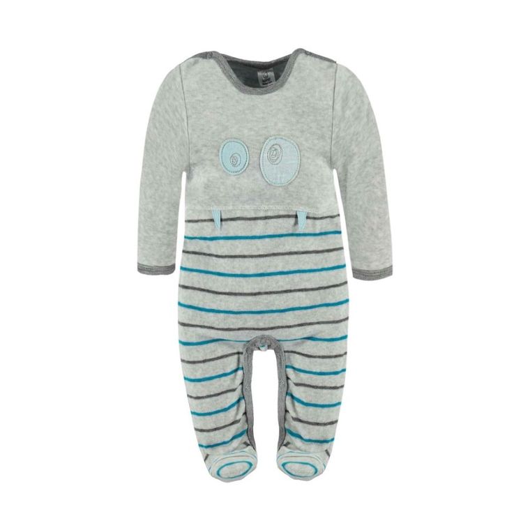 Pajac chłopięcy, szary, Kanz