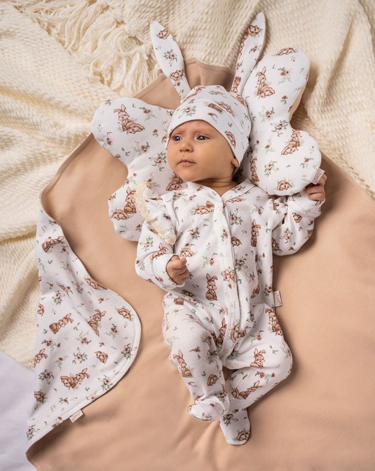 Pajac dziewczęcy, biały, Nicol
