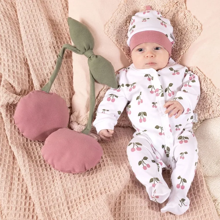 Pajac dziewczęcy, biały, Nicol