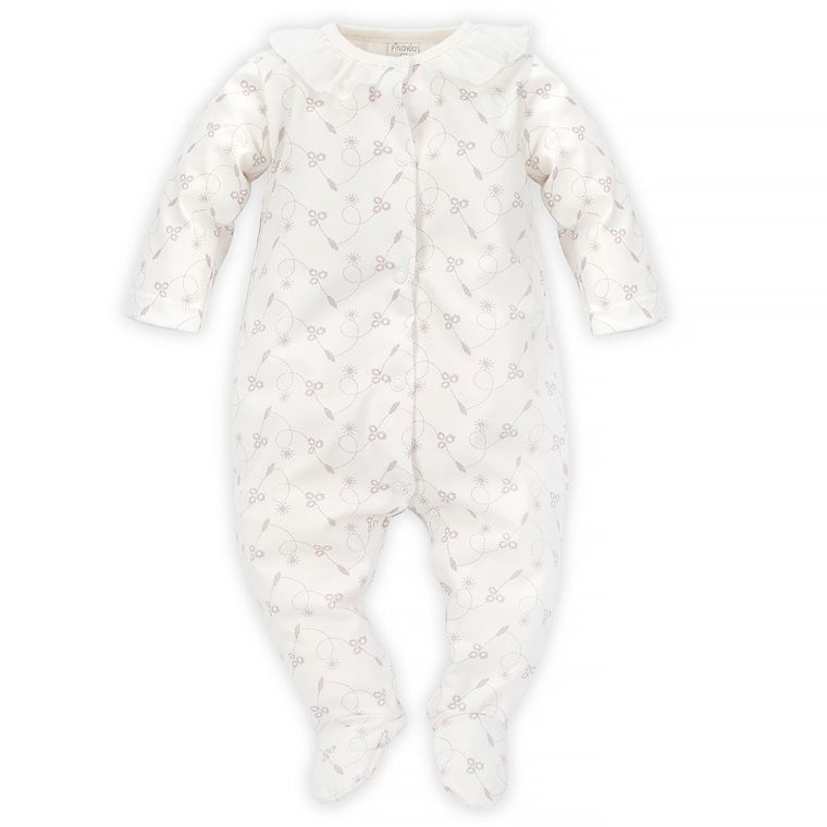 Pajac dziewczęcy, ecru, Charlotte, Pinokio