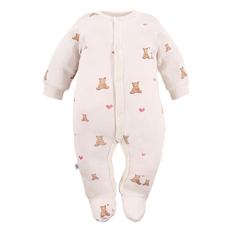 Pajac dziewczęcy, ecru, Eevi