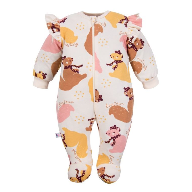 Pajac dziewczęcy, ecru, Eevi