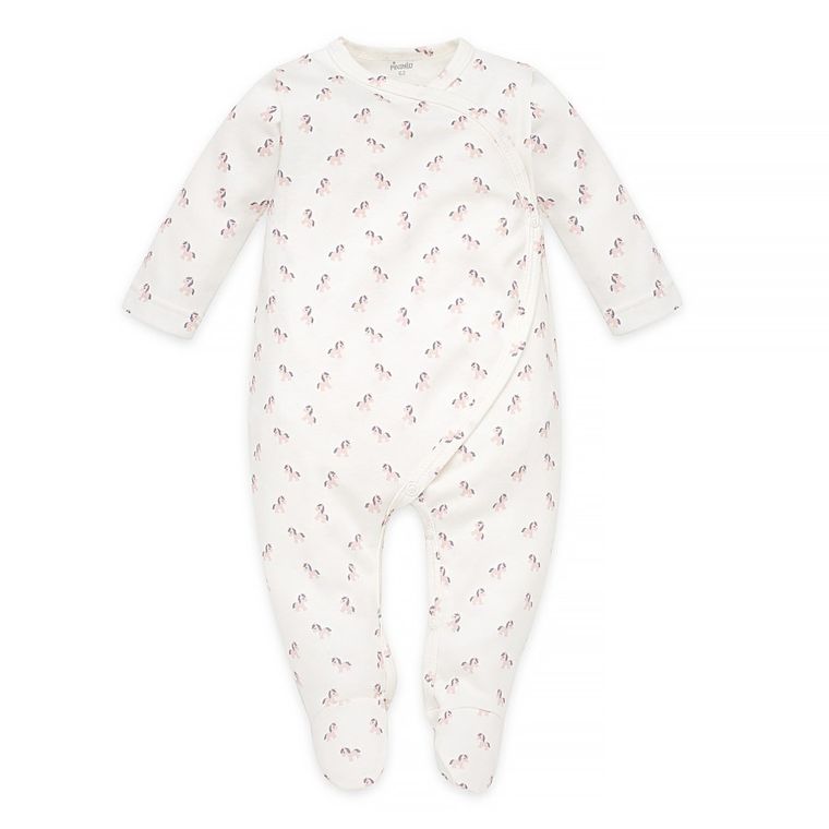 Pajac dziewczęcy, ecru, Pinokio