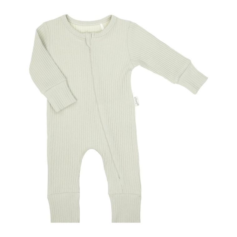 Pajac dziewczęcy, prążkowany, zielony, Nicol