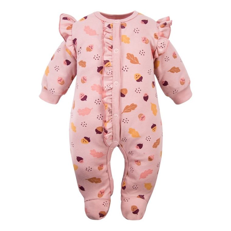 Pajac dziewczęcy, różowy, Eevi