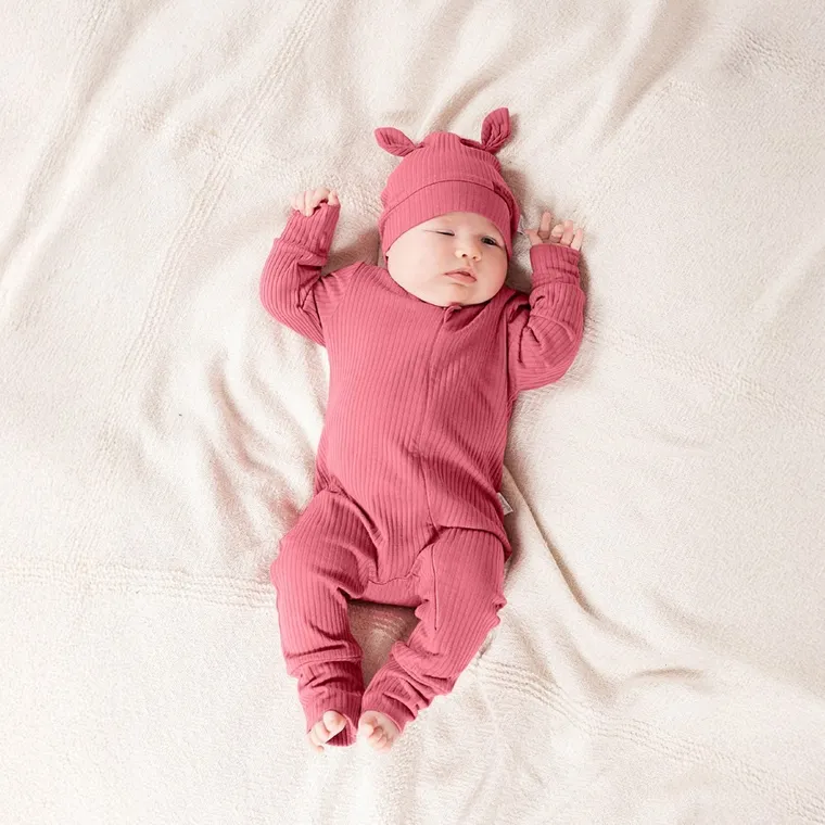 Pajac dziewczęcy, różowy, Nicol