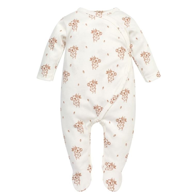 Pajac niemowlęcy, ecru, Pinokio