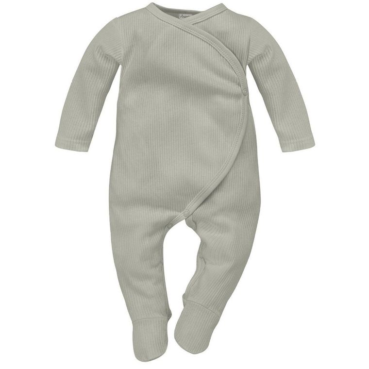 Pajac niemowlęcy, prążkowany, szary, Pinokio