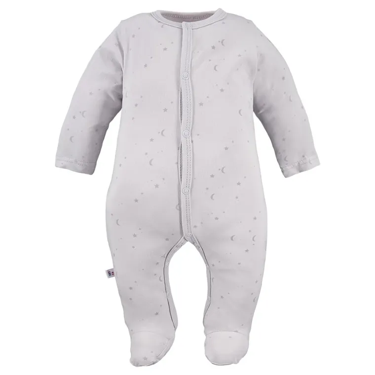 Pajac niemowlęcy, szary, Eevi