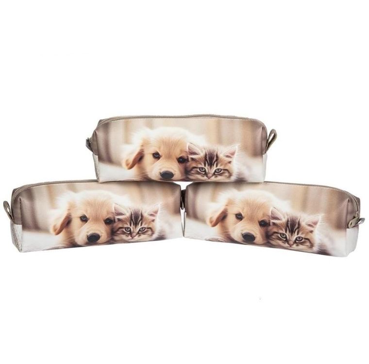 Pajacyk, piórnik 1-komorowy, przyjaciele