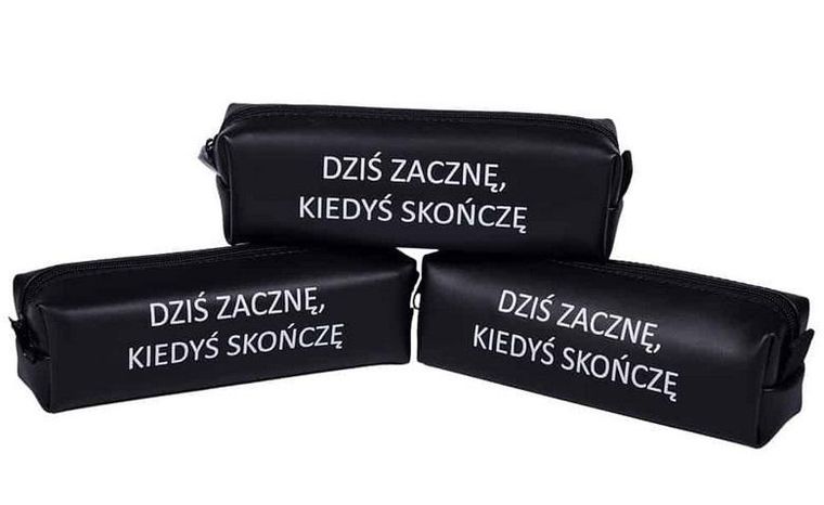 Pajacyk, piórnik jednokomorowy, Dziś zacznę, kiedyś skończę