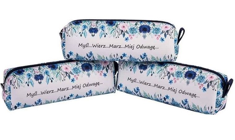 Pajacyk, piórnik jednokomorowy, Myśl, Wierz, Marz...