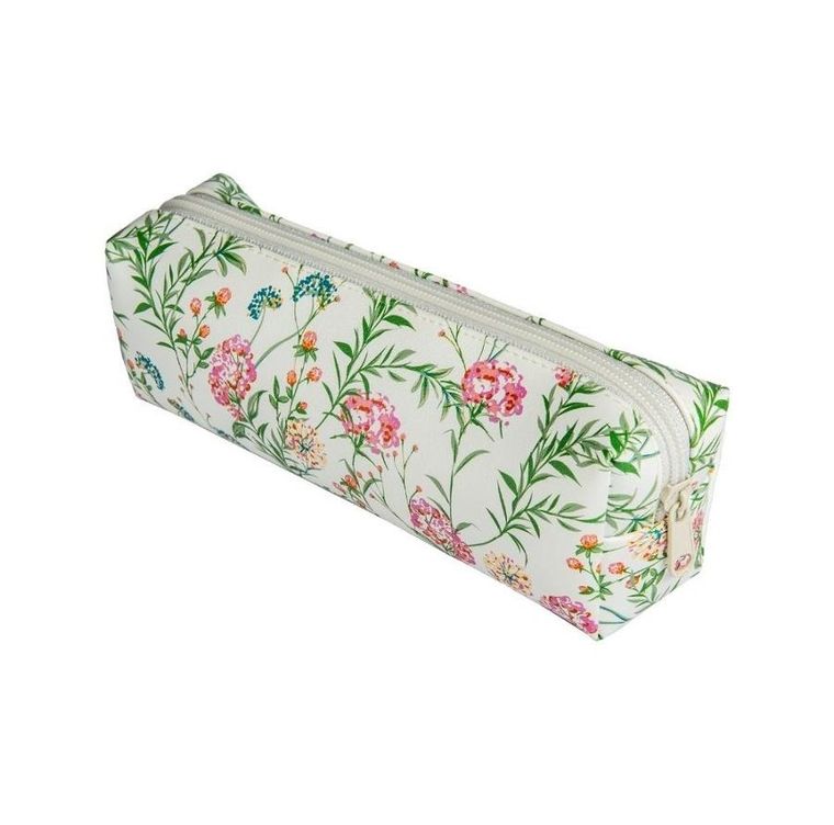 Pajacyk, piórnik saszetka, kwiaty