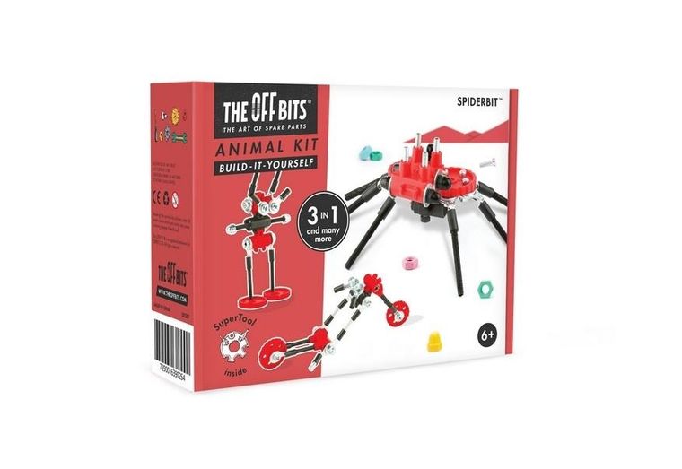 Pająk Spiderbit, klocki konstrukcyjne