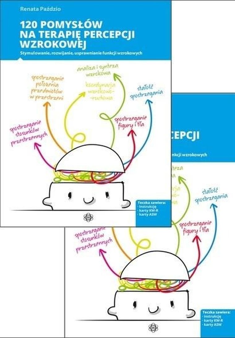 Pakiet: 120 pomysłów na terapię percepcji wzrokowej. Stymulowanie, rozwijanie, usprawnianie funkcji wzrokowych