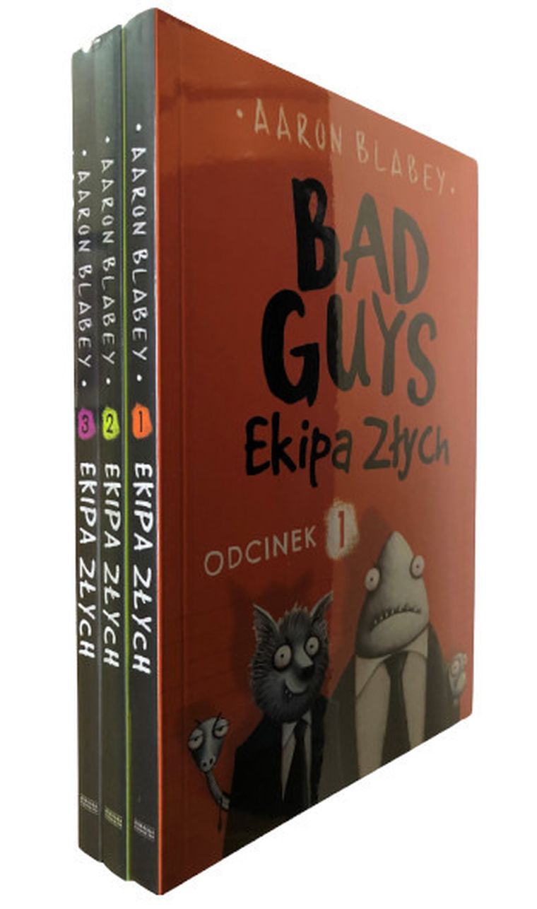 Pakiet: Bad guys. Ekipa złych. Tom 1-3
