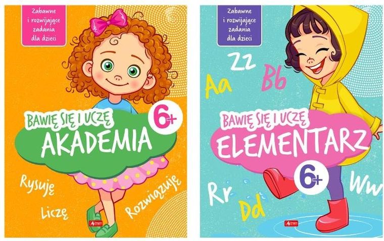 Pakiet: Bawię się i uczę. Akademia + Elementarz