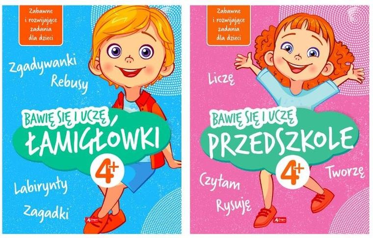 Pakiet: Bawie się i uczę. Łamigłówki + Przedszkole