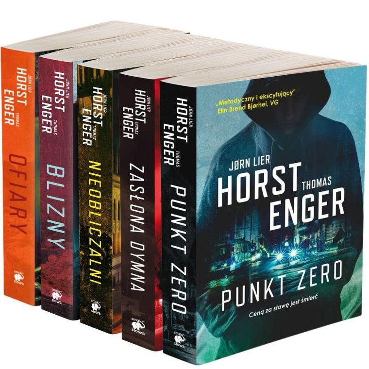 Pakiet: Blix i Ramm na tropie zbrodni + Punkt zero + Zasłona dymna + Nieobliczalni + Blizny + Ofiary