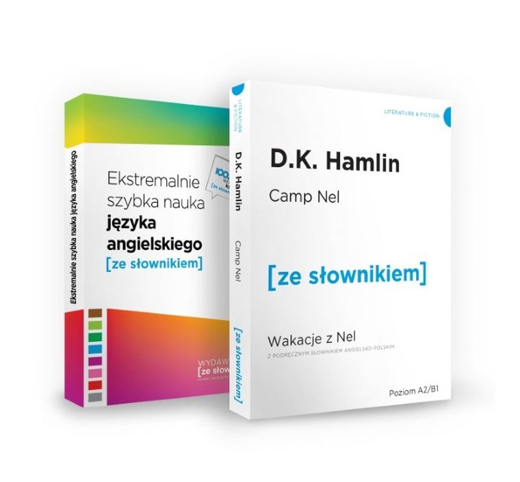 Pakiet: Camp Nel + Ekstremalnie szybka nauka języka angielskiego