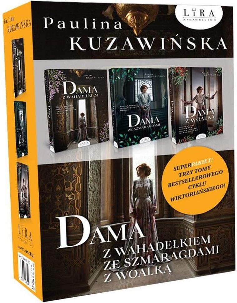 Pakiet: Dama z wahadełkiem + Dama ze szmaragdami + Dama z woalką