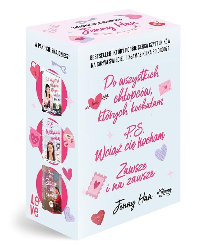 Pakiet: Do wszystkich chłopców których kochałam + P.S. Wciąż cię kocham + Zawsze i na zawsze