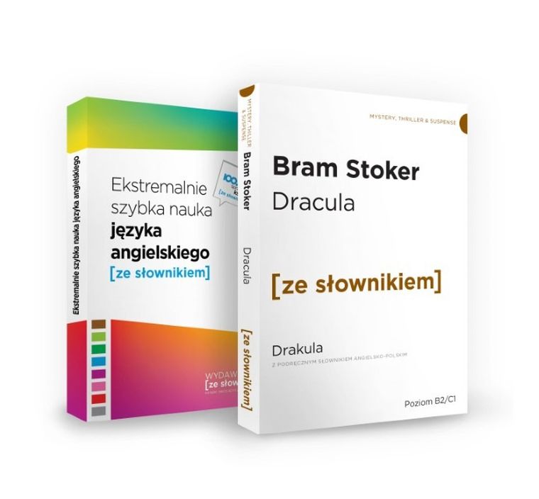 Pakiet: Dracula + Ekstremalnie szybka nauka języka angielskiego