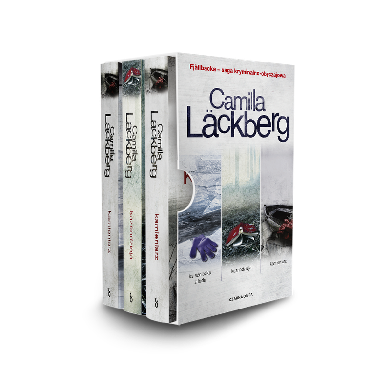 Pakiet Fjällbacka: Księżniczka z lodu + Kaznodzieja + Kamieniarz