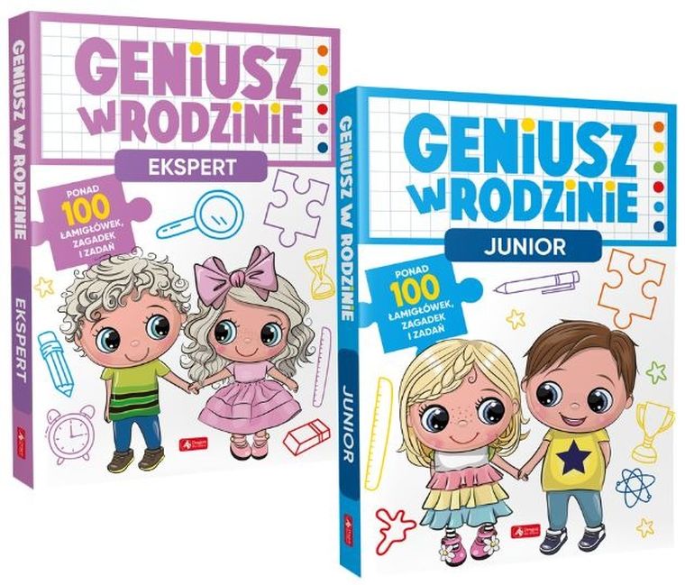 Pakiet: Geniusz w rodzinie. Ekspert + Geniusz w rodzinie. Junior