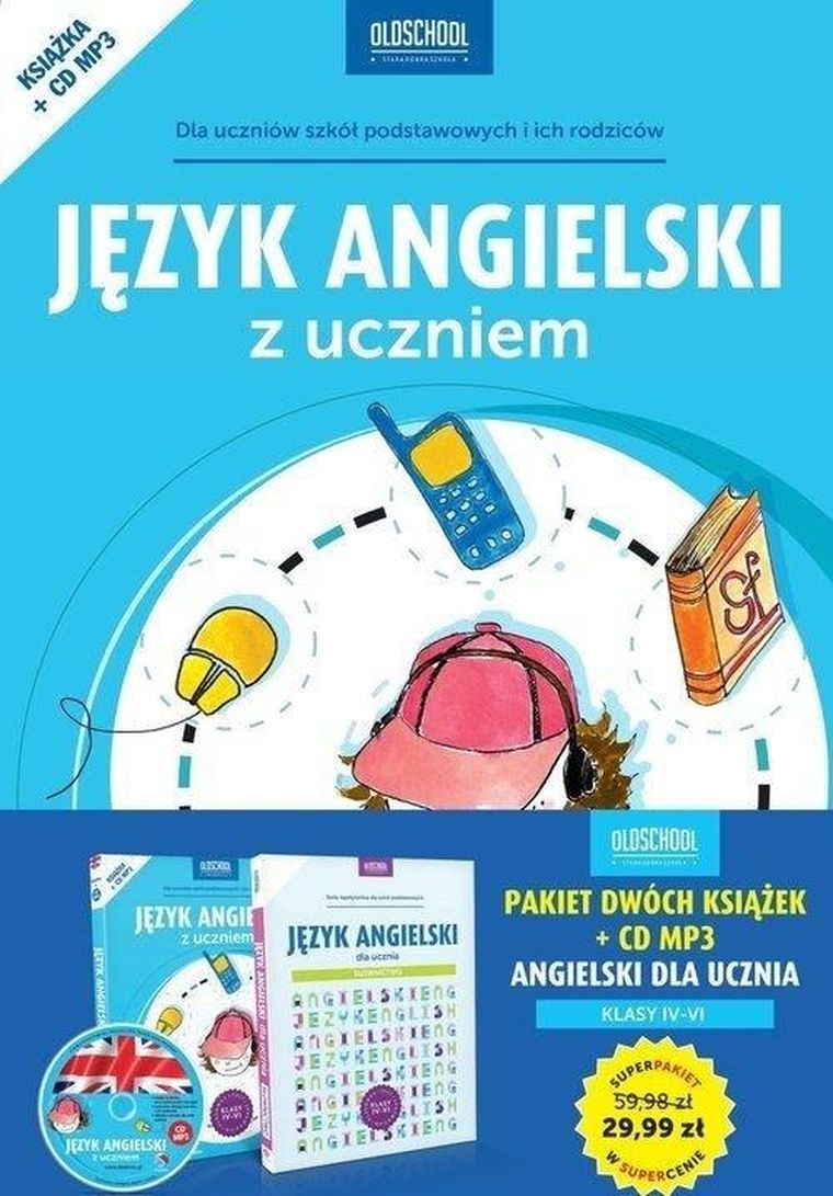 Pakiet: Język angielski z uczniem. 2 książki + CD