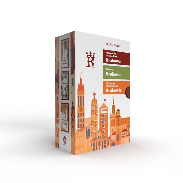 Pakiet: Kraków. Sekrety Krakowa + Przewodnik po zabytkach Krakowa + Nietypowy przewodnik po Krakowie