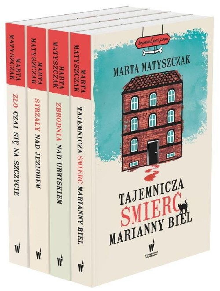 Pakiet: Kryminał pod psem. Tom 1-4