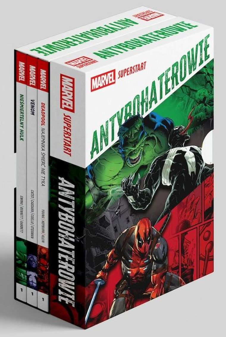 Pakiet: Marvel Superstart. Antybohaterowie