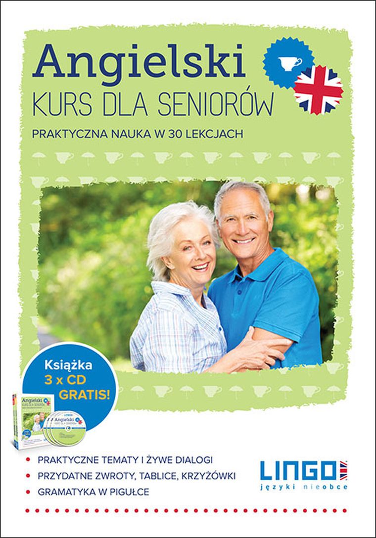 Pakiet multimedialny: Angielski. Kurs dla seniorów + CD