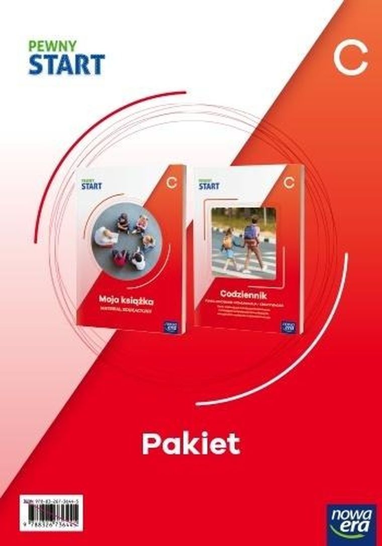 Pakiet: Pewny start. Poziom C. Moja książka, Codziennik. Funkcjonowanie, komunikacja, kreatywność