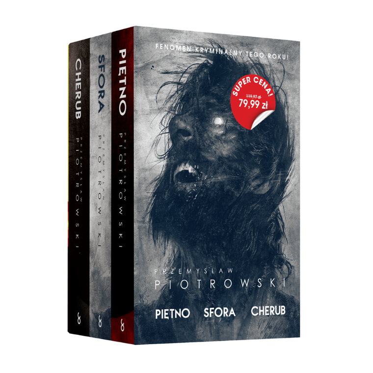 Pakiet: Piętno + Sfora + Cherub. Tomy 1-3