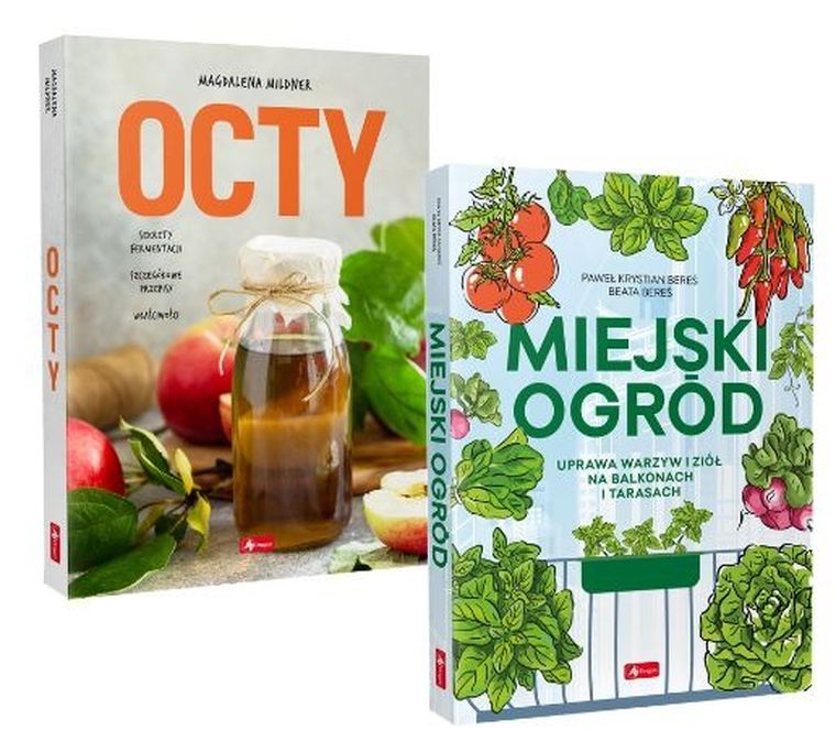 Pakiet poradniki: Octy + Miejski ogród